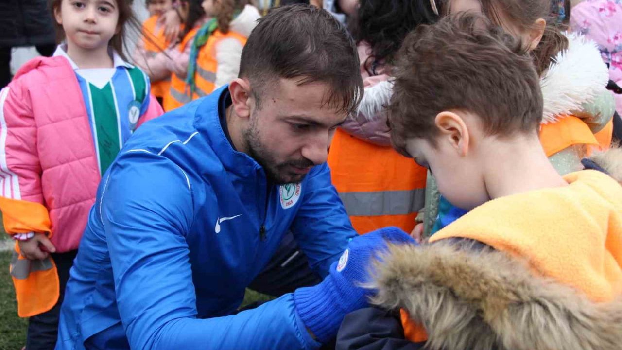 Gülbahar Anaokulu Minikleri Çaykur Rizespor’u Ziyaret Etti