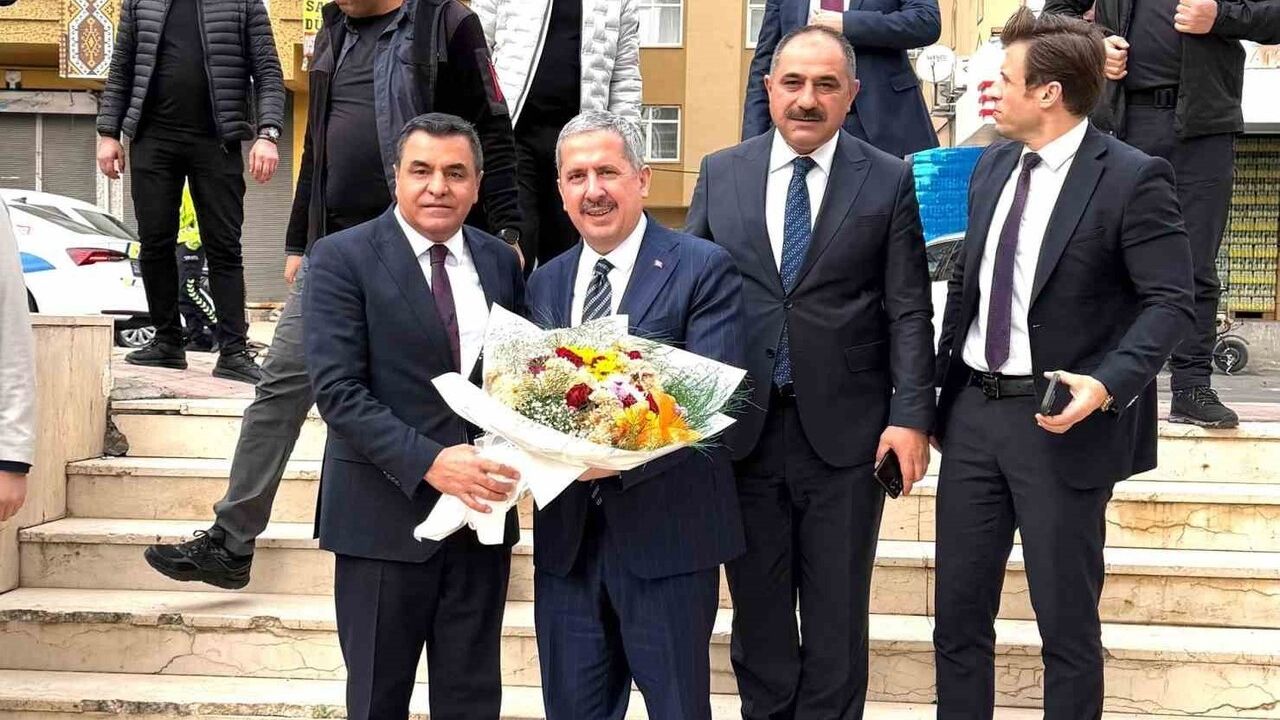 Gürcan, DESOB Başkanı Ebedinoğlu ile Diyarbakır'da Görüştü