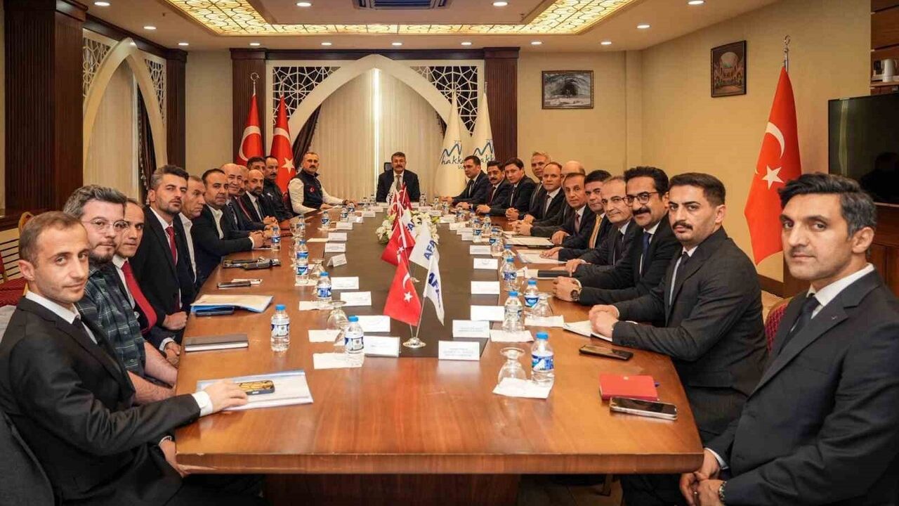 Hakkâri'de İRAP Toplantısı: Afet Riskleri Değerlendirildi