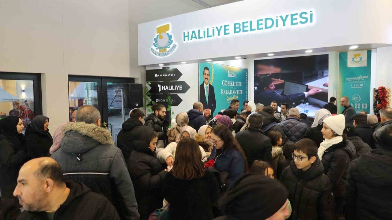 Haliliye Belediyesi Standı İstanbul'da Büyük İlgi Gördü