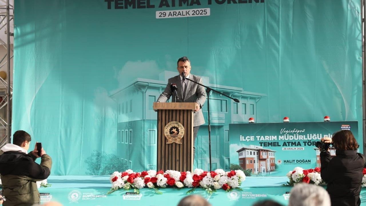 Halit Doğan: Vezirköprü’ye Sözümüzü Tutuyoruz — Tarım Müdürlüğü Temeli Atıldı