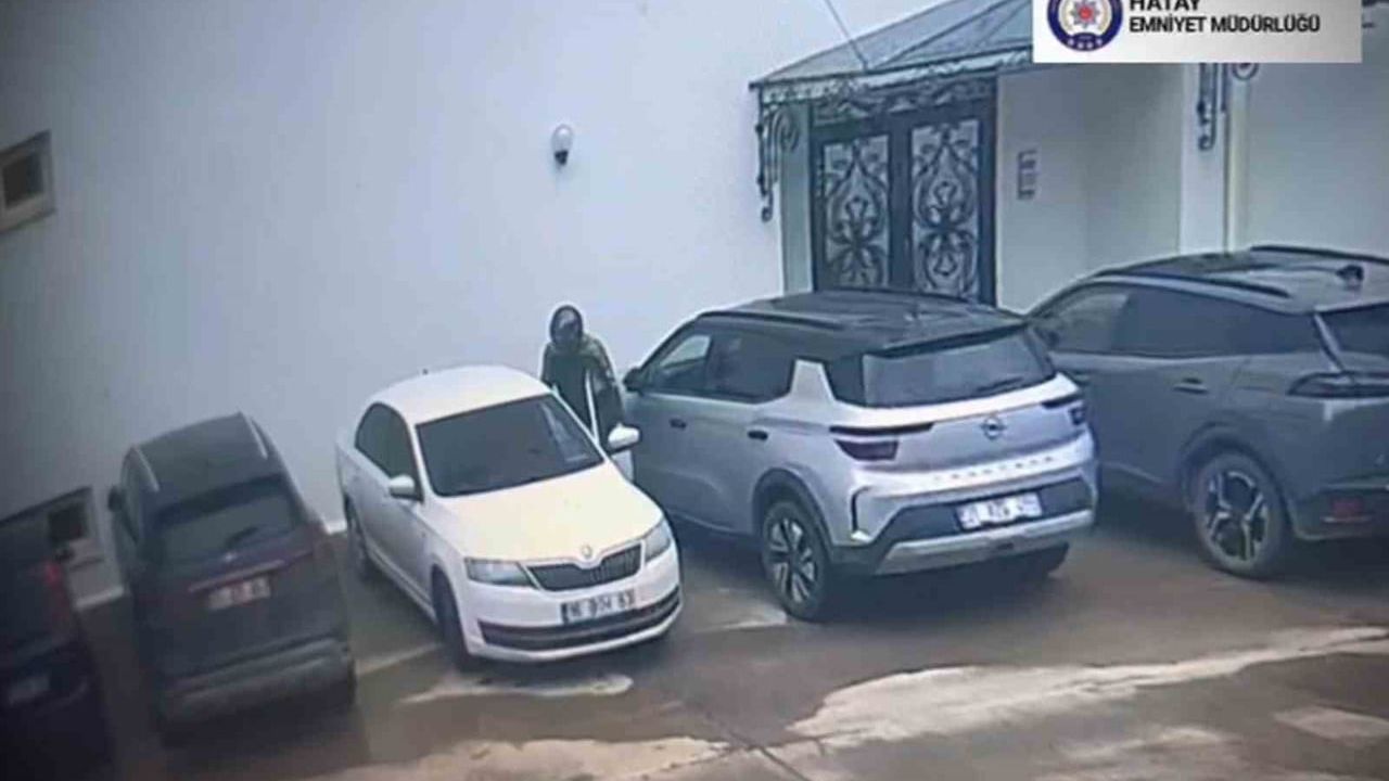 Hatay'da 1 milyon 800 bin TL'lik altın hırsızı tutuklandı