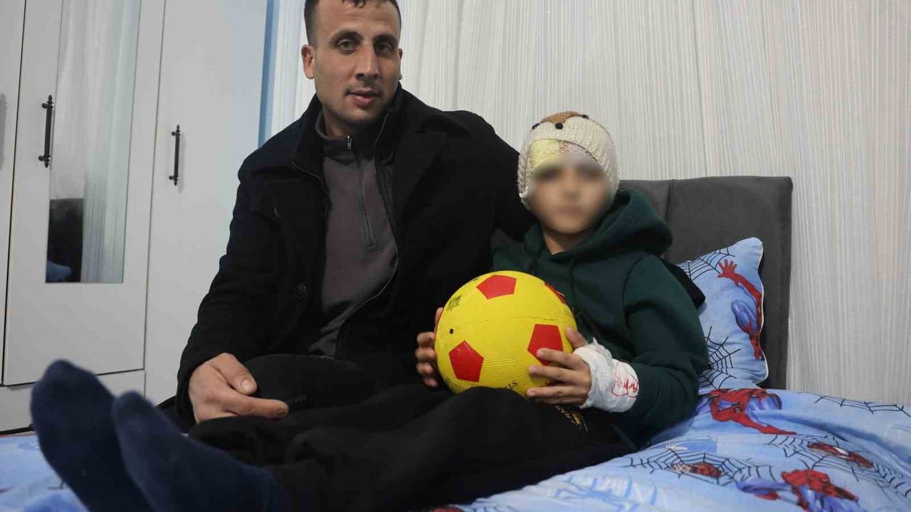 Hatay'da Dayısı Tarafından Diri Diri Gömülen 10 Yaşındaki Amir Taburcu Edildi