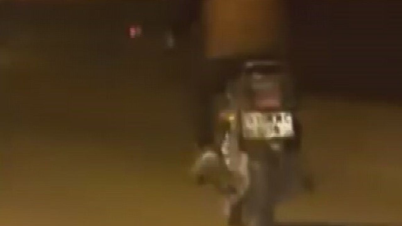 Hatay'da yatarak motosiklet kullanan sürücüye 21 bin TL ceza