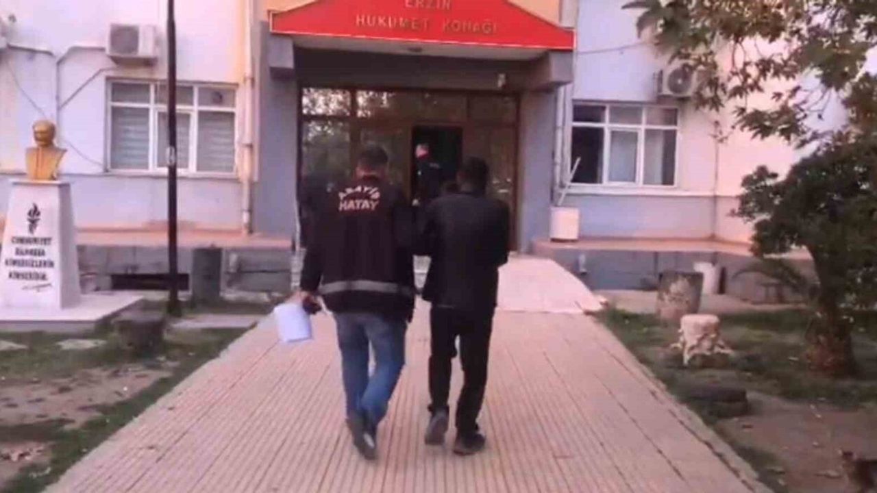 Hatay Erzin'de Hırsızlıktan Aranan G.K. Tutuklandı
