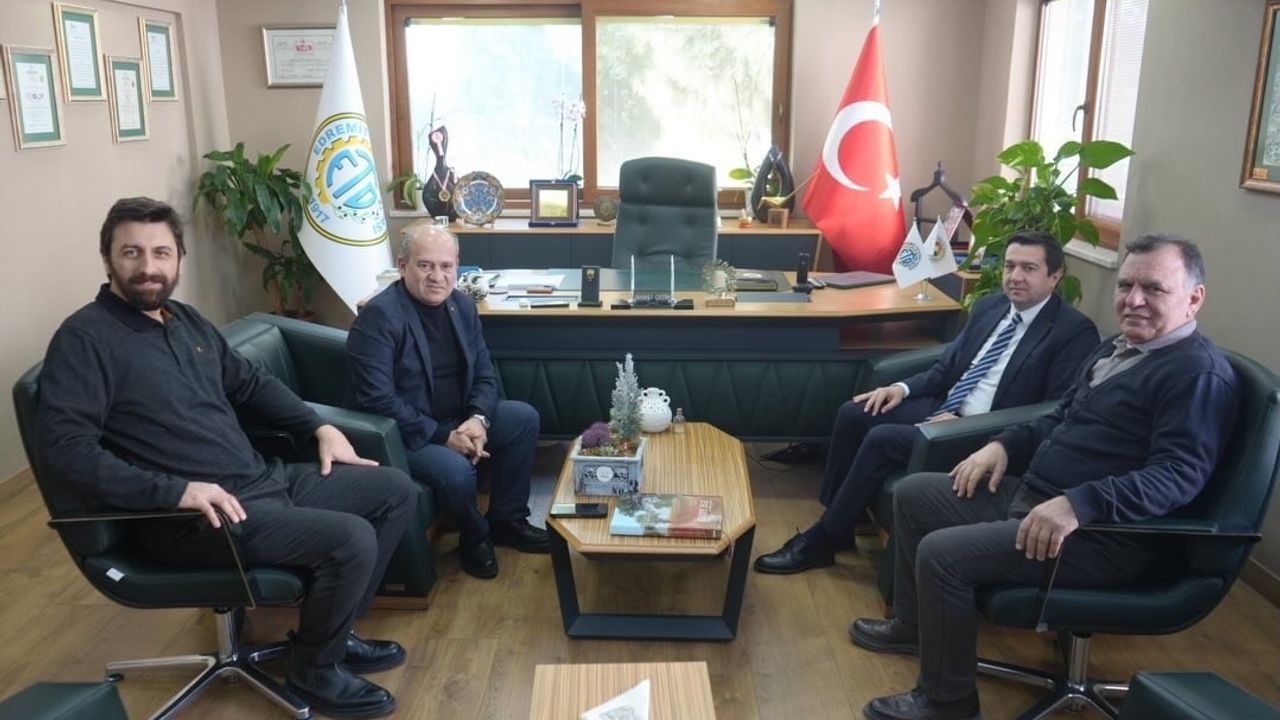 Havran Kaymakamı Muhammed Evlice Edremit Ticaret Odası’nı Ziyaret Etti