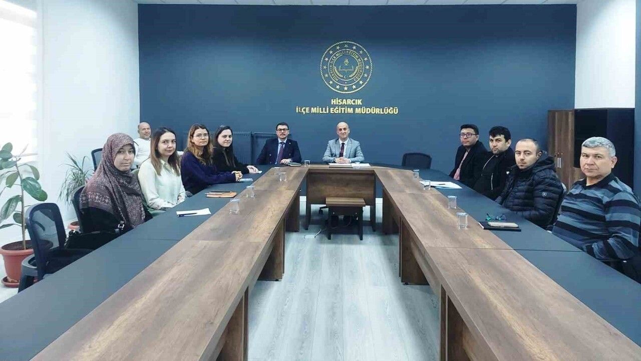 Hisarcık'ta Branş Öğretmenleri Toplantıları Başladı — Hasan Kilitci Başkanlığında