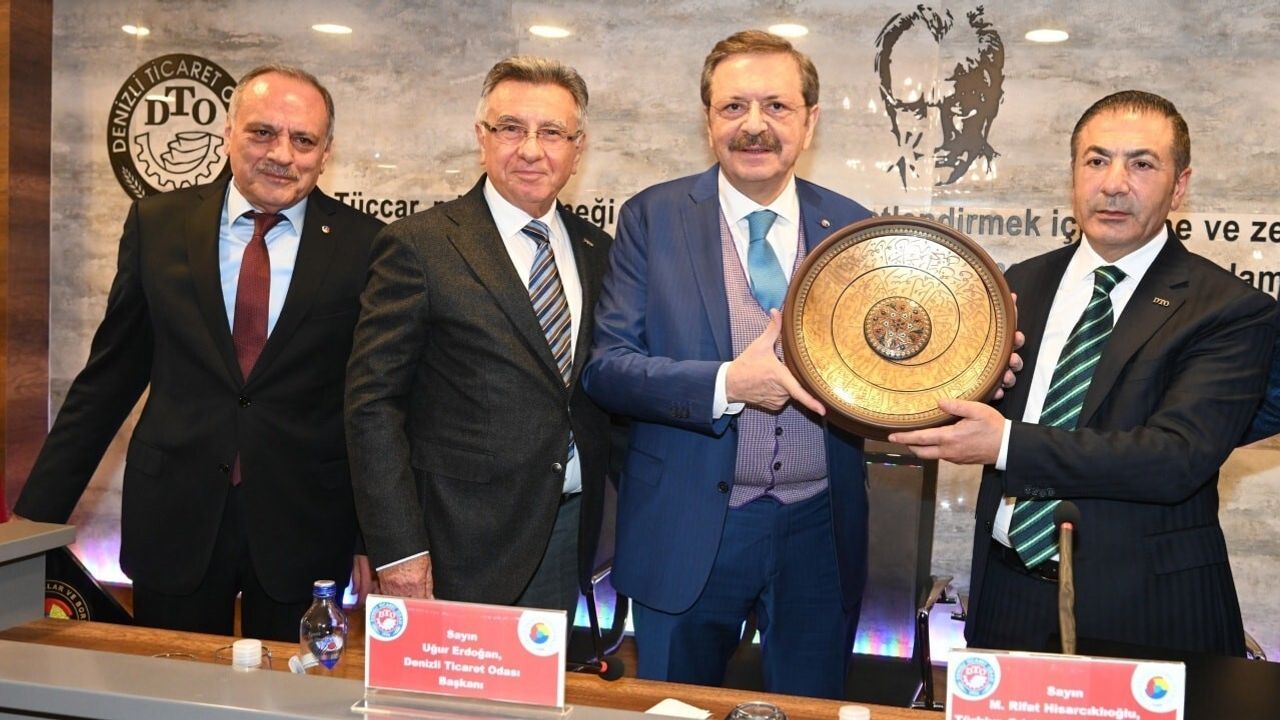 Hisarcıklıoğlu: Denizli Ticaret Odası 5 Yıldızlı Hizmetle Öne Çıkıyor