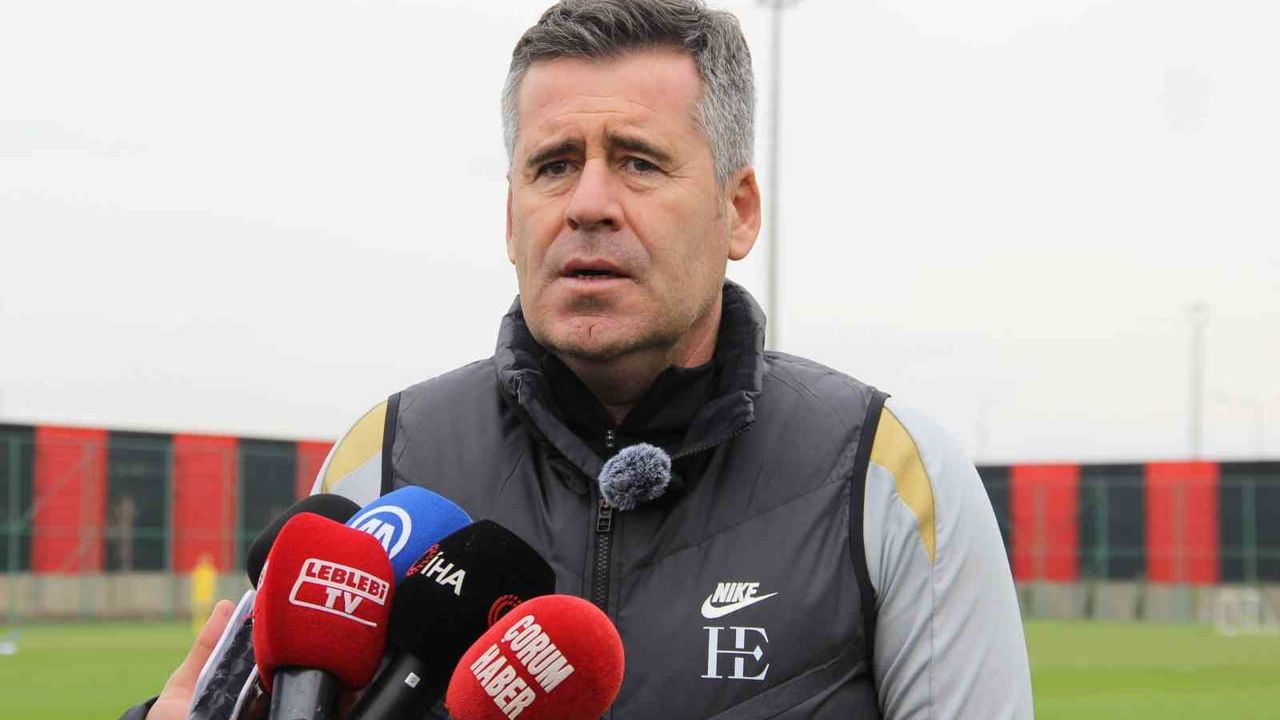 Hüseyin Eroğlu: "Şu anki çıkışımızı son maçta da devam ettirmek istiyoruz" - Çorum FK, Erzurumspor FK maçı öncesi