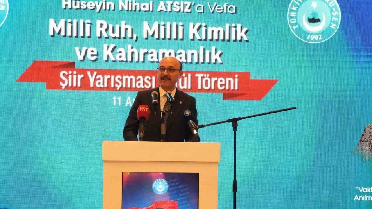 ‘Hüseyin Nihal Atsız’a Vefa’ Şiir Yarışması Ödül Töreni Düzenlendi