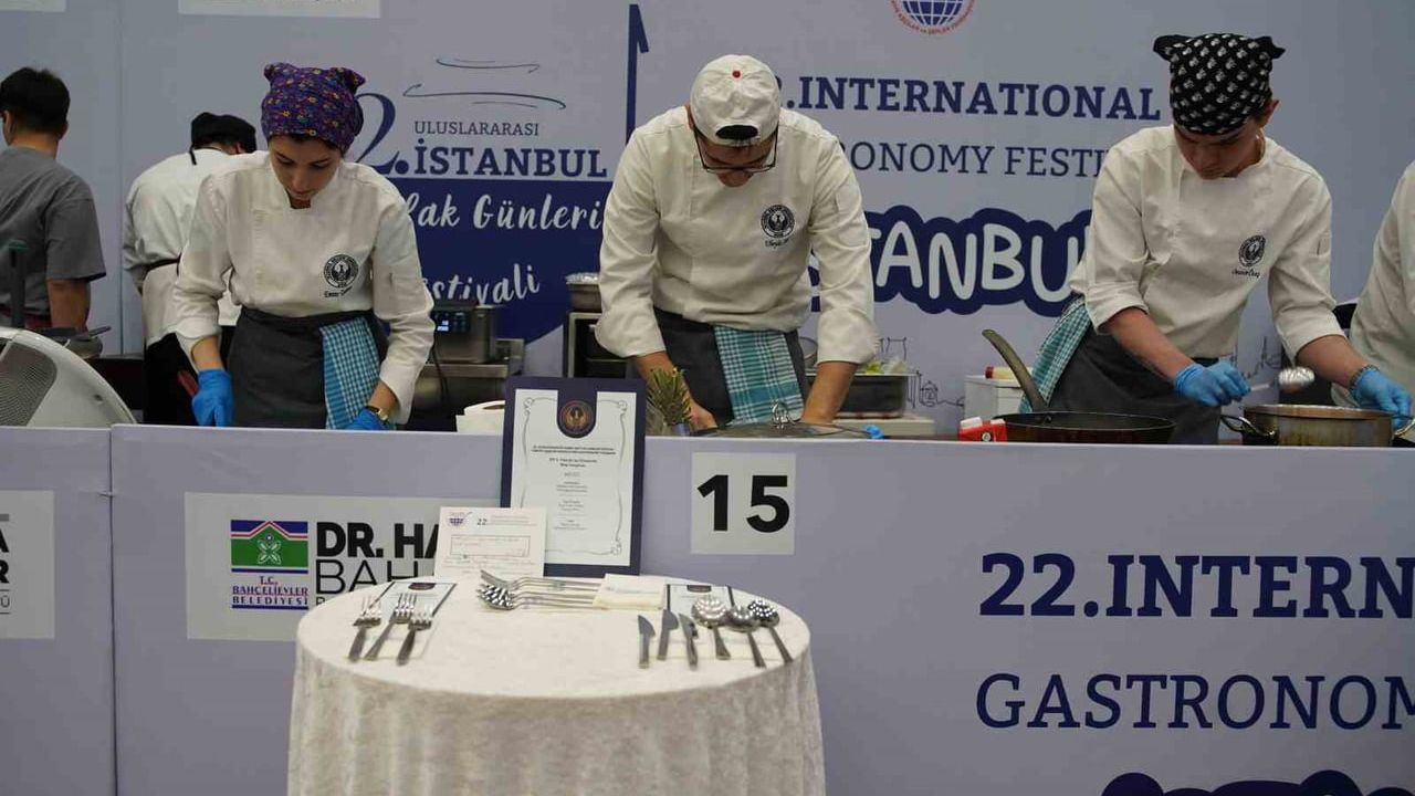 İGÜ, Uluslararası İstanbul Gastronomi Festivali'nde Altın Madalya Kazandı