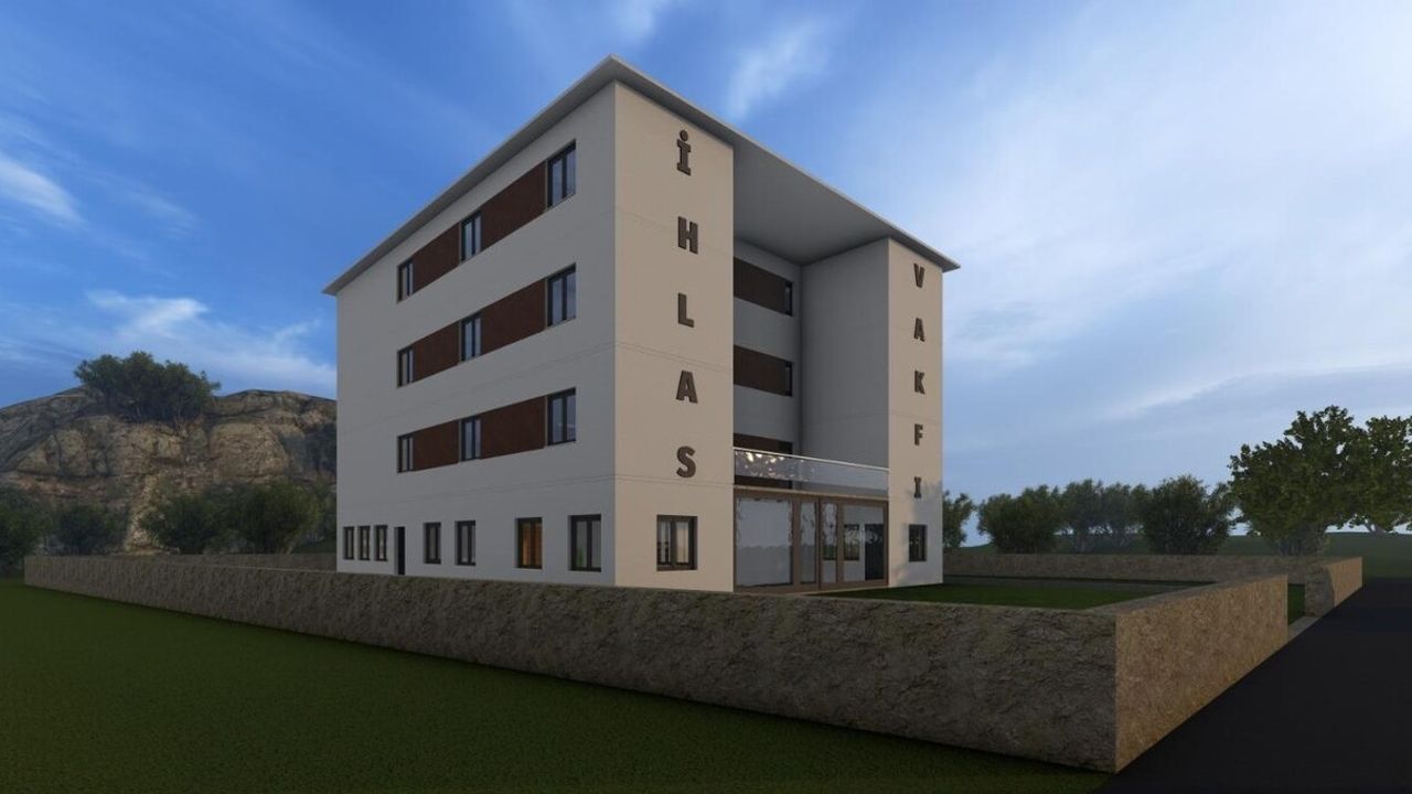 İhlas Vakfı Kütahya Erkek Öğrenci Yurdu'nun Temeli Atıldı