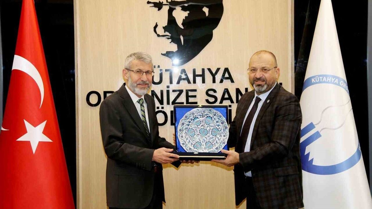 İl Müdürü Mehmet Albayrak Kütahya OSB Yönetim Kurulu'nu Ziyaret Etti