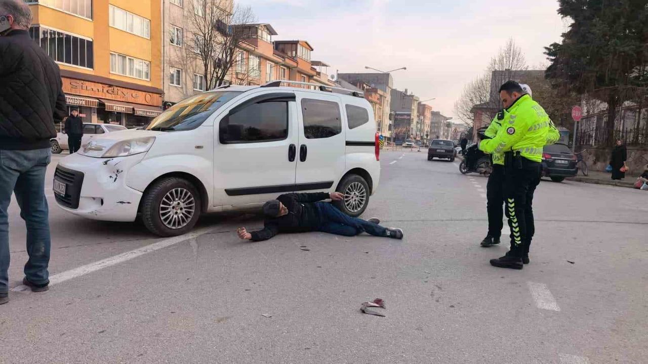 İnegöl'de Elektrikli Bisiklet Kazası: Taburcu Edilen Sürücü Yaralandı