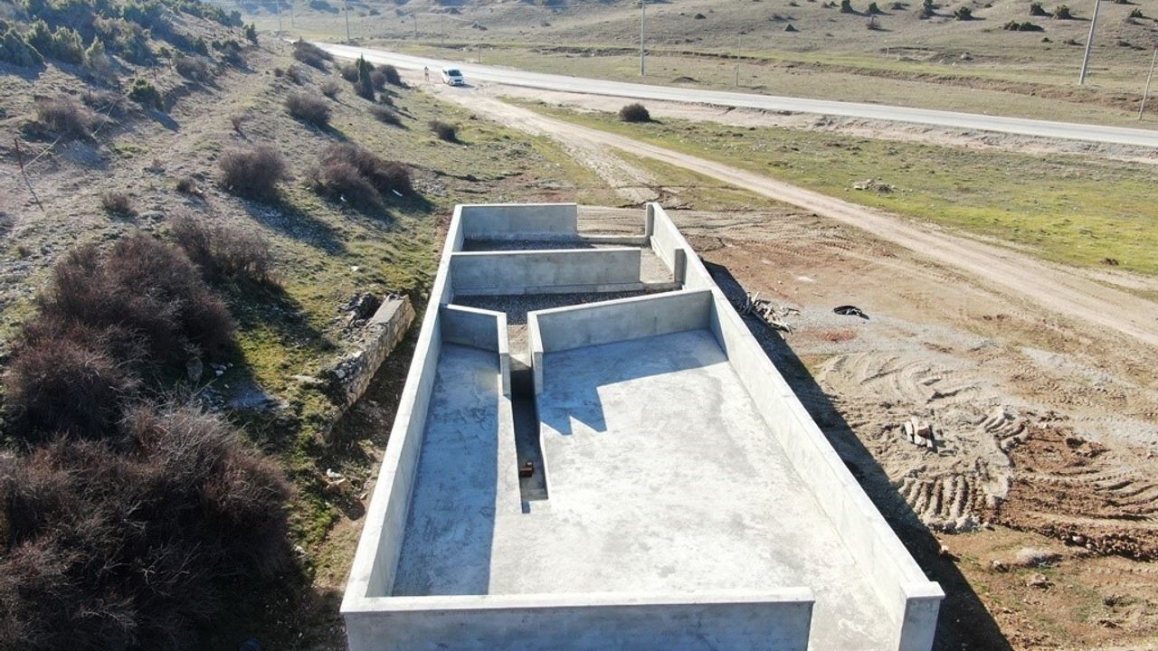 İnönü Belediyesi Oklubalı Mahallesi'ne Modern Koyun Yıkama Alanı Kurdu