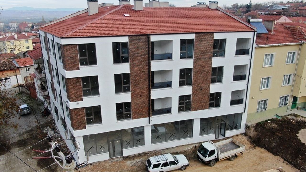 İnönü'de İsmetpaşa Mahallesi Konut Projesi'nde Sona Yaklaşılıyor