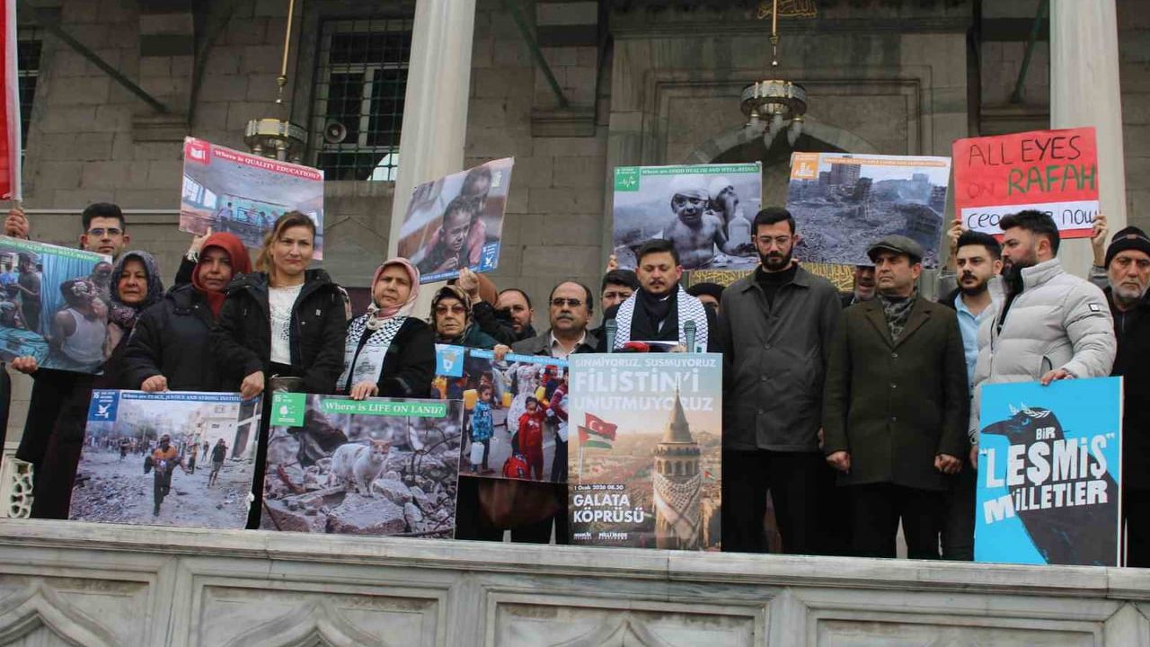 İnsanlık İttifakı 1 Ocak’ta Galata Köprüsü’nde: Filistin İçin Şahitlik Çağrısı