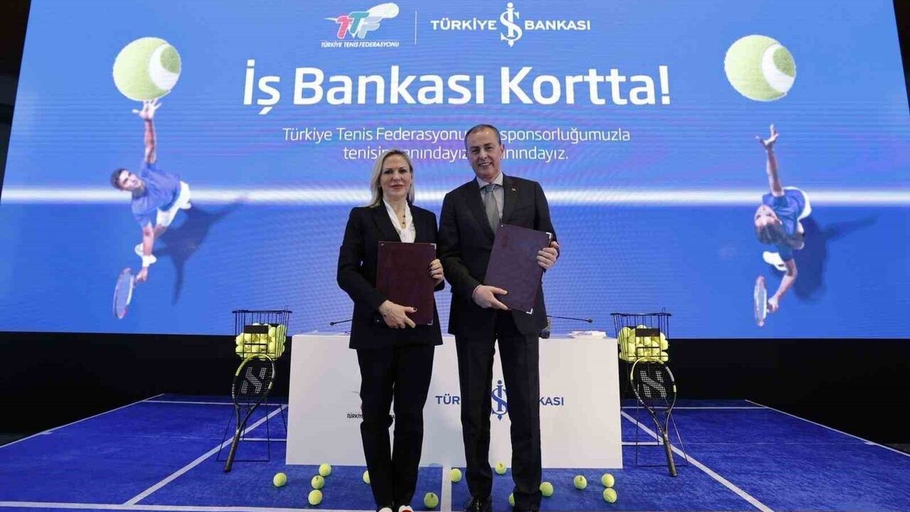 İş Bankası, Türkiye Tenis Federasyonu’nun Ana Sponsoru Oldu