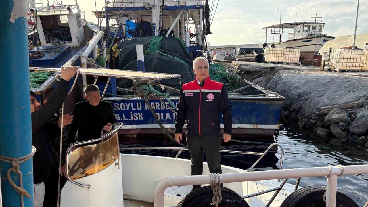 İskenderun Balıkçı Barınağı'nda Denetim — Hatay Tarım Orman Müdürlüğü İnceledi