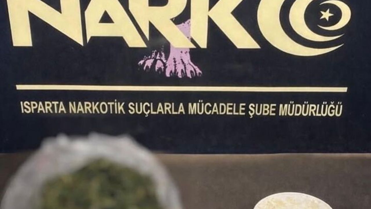 Isparta'da Uyuşturucu Operasyonu: 235,69 gram Esrarla 2 Gözaltı