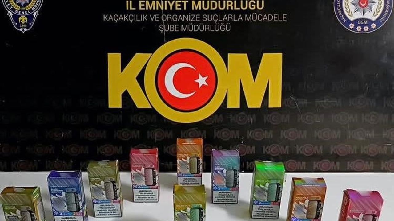 Isparta'da Yılbaşı Tedbirlerinde Kaçak İçki ve Elektronik Sigara Operasyonu