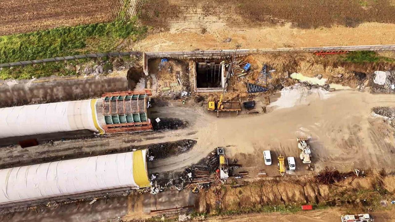 İstanbul-Kapıkule Hızlı Treninde Küçükçekmece Altı Dev Tünel Hızla İlerliyor