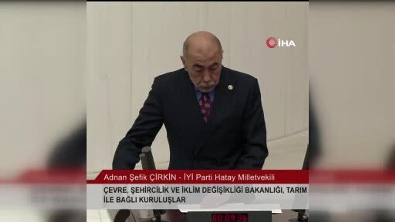 İYİ Parti'li Çirkin'den Bakan Murat Kurum'a Hatay Teşekkürü