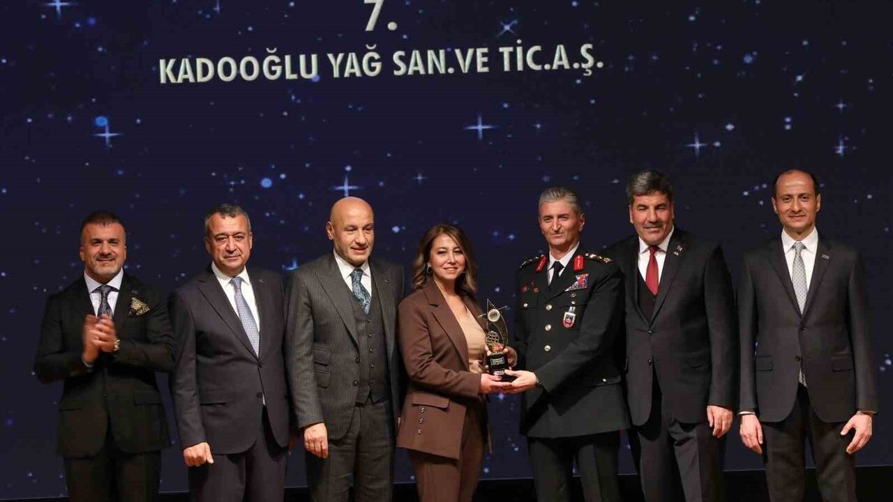 Kadooğlu Yağ, İhracatın Yıldızları 2025'te 7. Sırada