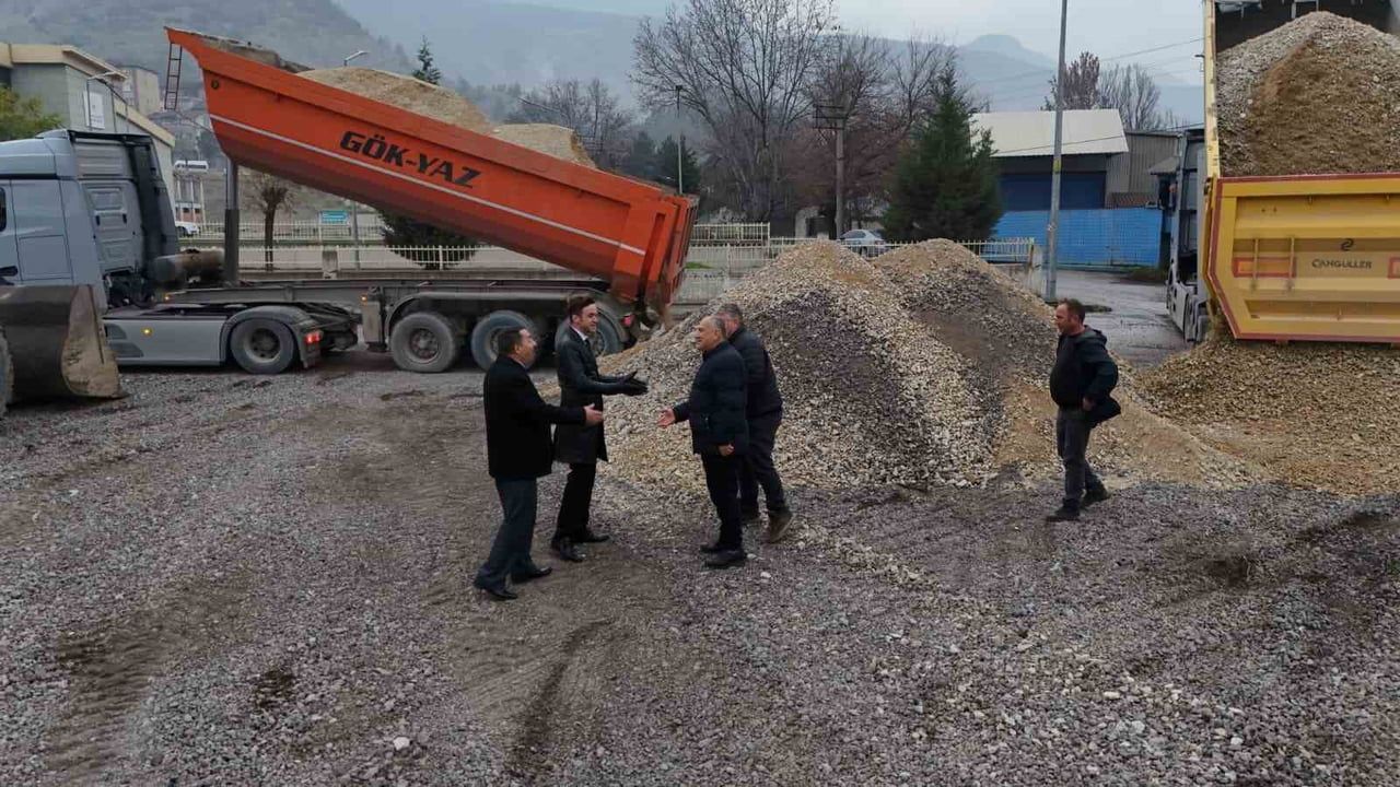 Karabük Adalet Sarayı'nda Zemin Hazırlıkları Devam Ediyor