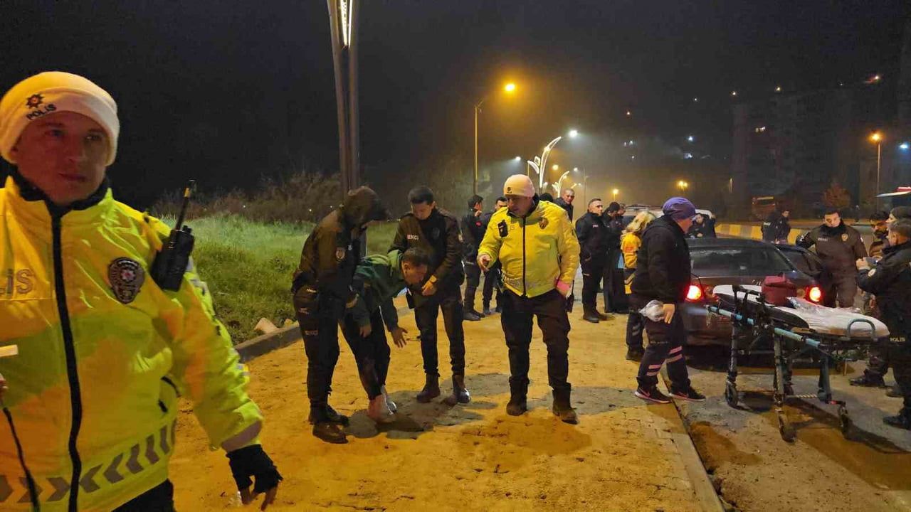 Karabük’te 1.85 Promil Alkollü Ehliyetsiz Sürücü Kaza Sonrası Yakalandı