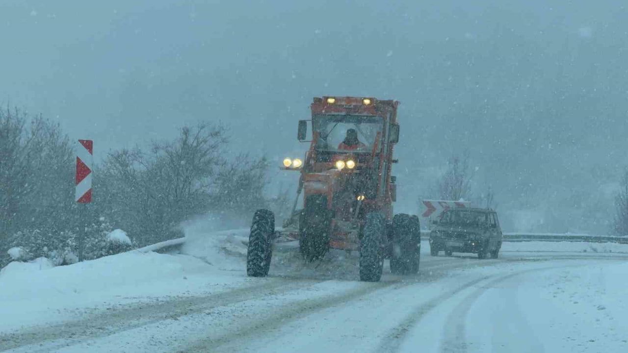 Karabük'te Kuvvetli Kar Uyarısı: 20 cm Üzeri Bekleniyor