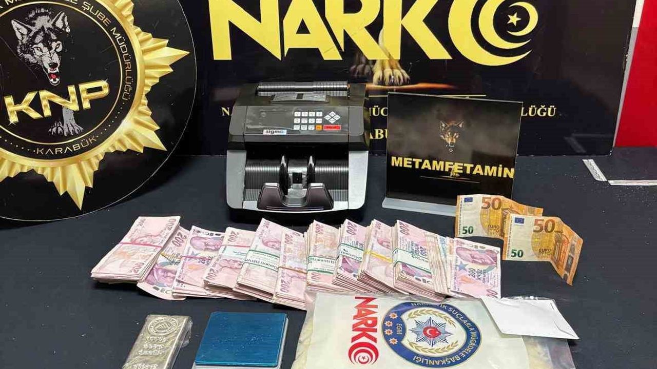 Karabük'te Uyuşturucu Operasyonu: 497,78 gram Metamfetamin, 1 Tutuklama