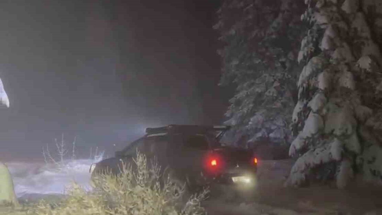 Karabük’te Yüksek Kesimlerde Kar 40 Santimetreye Ulaştı