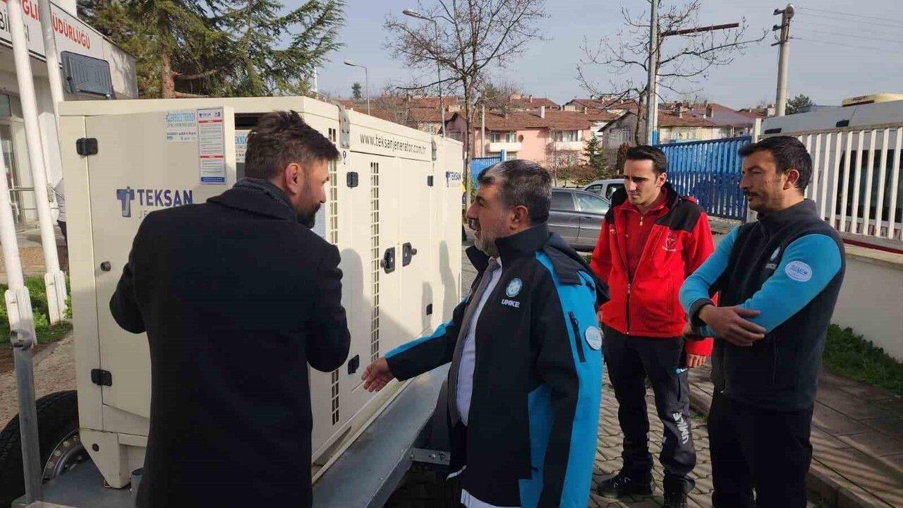 Karabük UMKE'ye 25 kVA Mobil Jeneratörle Afetlere Hazırlık