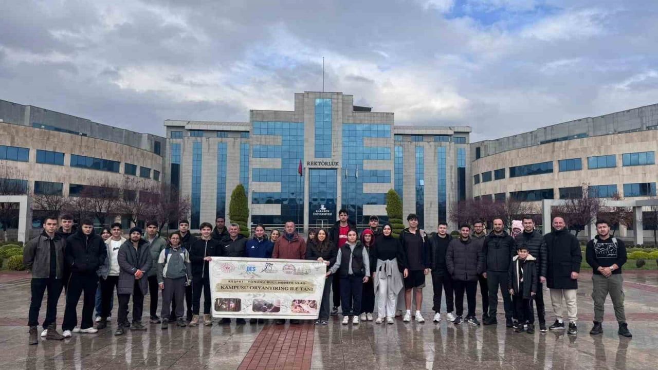 Karabük Üniversitesi'nde İlk Uluslararası Oryantiring Haritası Hazır
