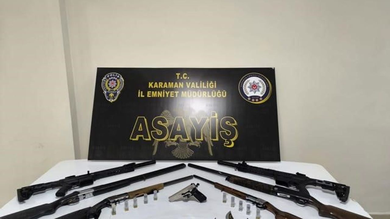 Karaman’da 2 bin 721 Sentetik Hap Ele Geçirildi: 4 Tutuklama