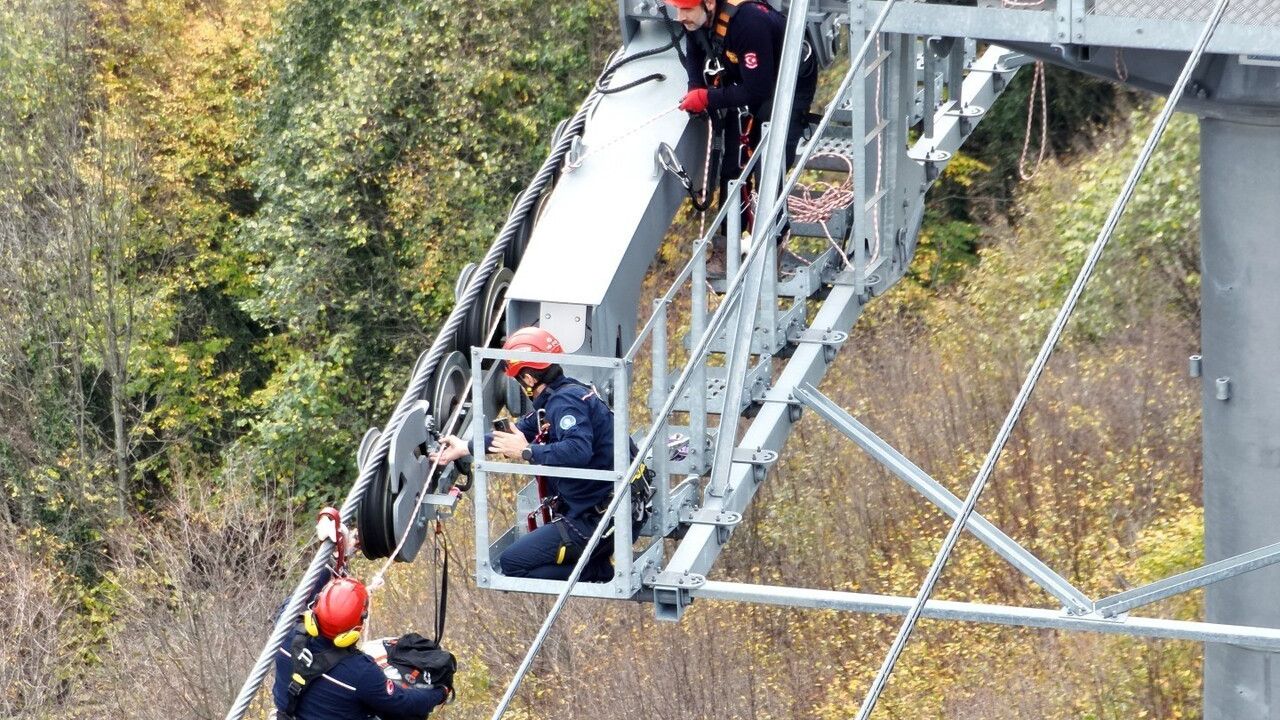 Kartepe Teleferik'te Sezon Öncesi Kurtarma Tatbikatı — Güvenli Ulaşım Provası
