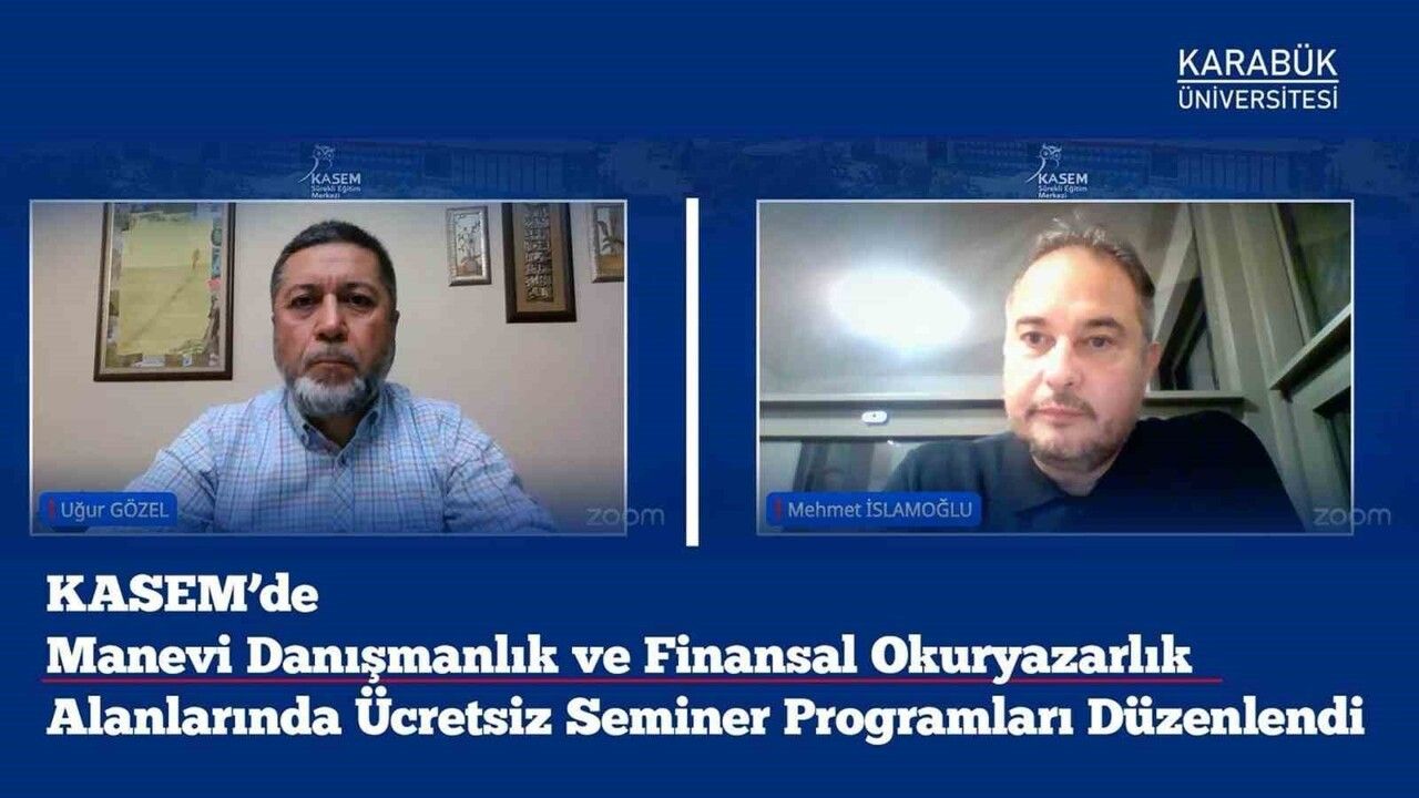 KASEM'den Ücretsiz Finansal Okuryazarlık ve Manevi Danışmanlık Seminerleri