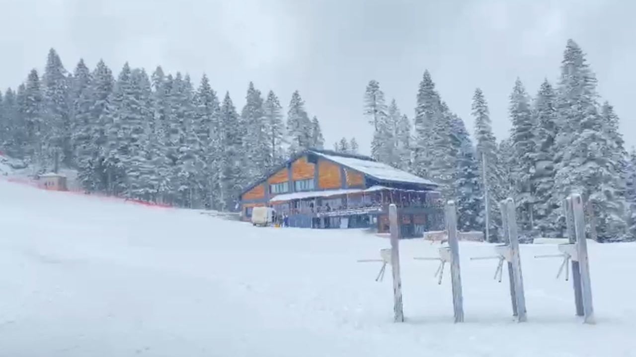 Kastamonu'da Kar: Ilgaz Dağı Yurduntepe'de 20 santimetre