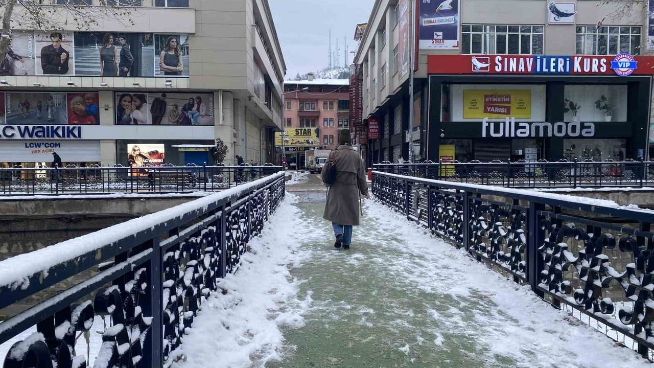 Kastamonu'da Kar Yağışı Yeniden Etkili