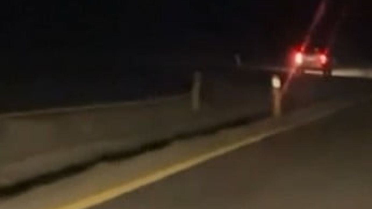 Kastamonu'da Ters Şeritte İlerleyen Sürücü Tehlike Oluşturdu