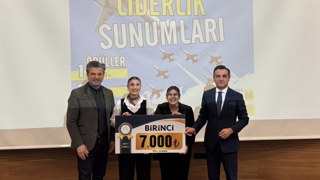 Kastamonu Üniversitesi'nde Liderlik Sunumları Yarışması'nda Ödüller Verildi