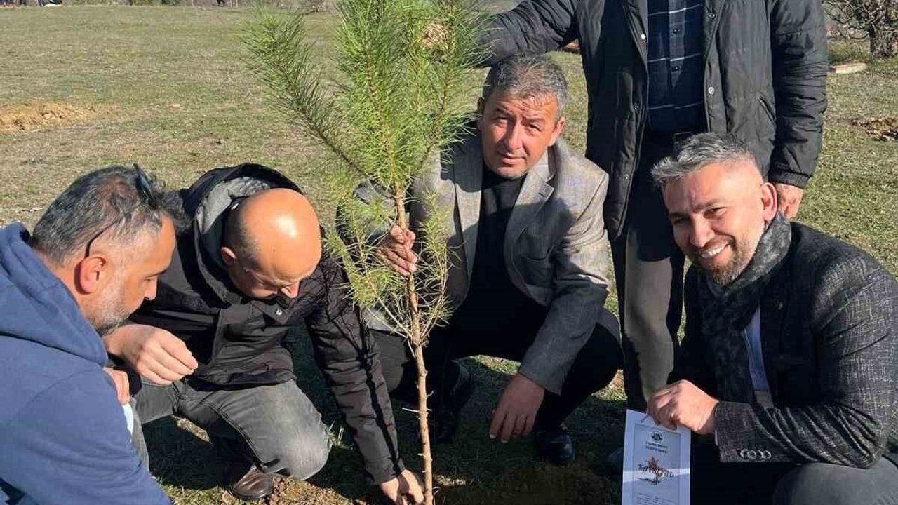 Kavak'ta 'Bir İnsan Bir Fidan' Etkinliği: Okullara Fidan ve Kitap Desteği