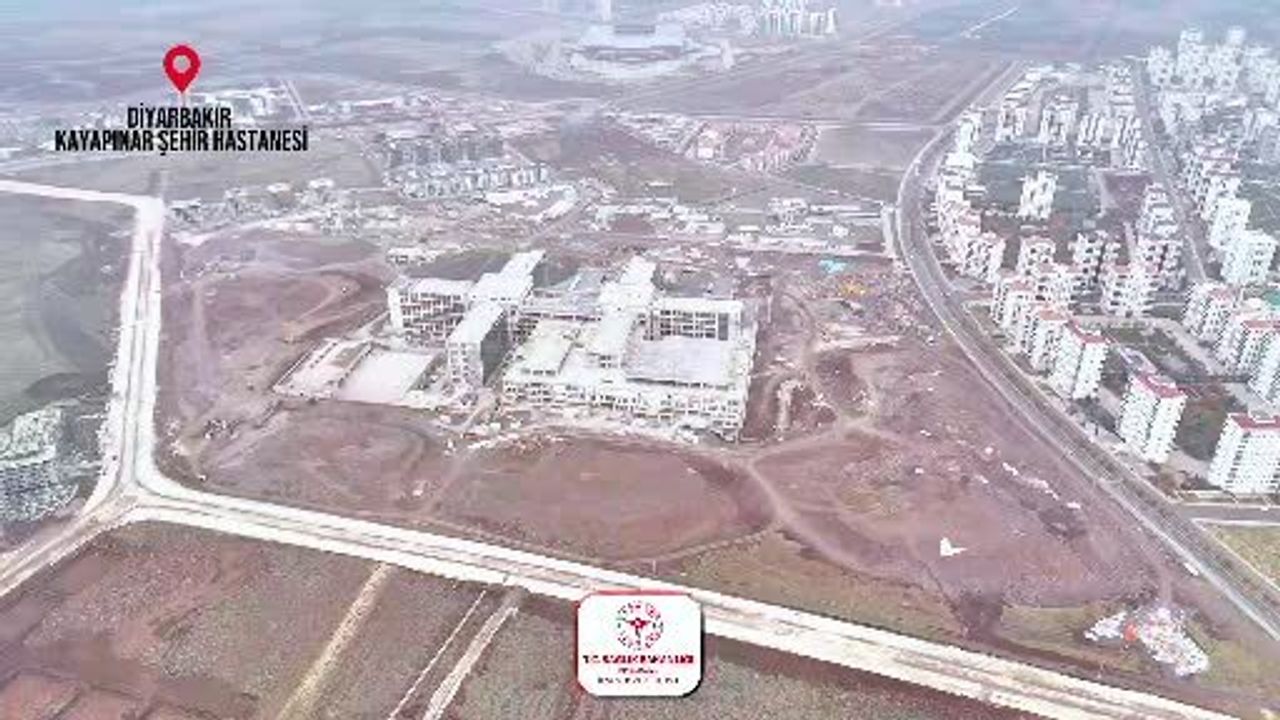Kayapınar Şehir Hastanesi'nde örnek hasta odası tamamlandı