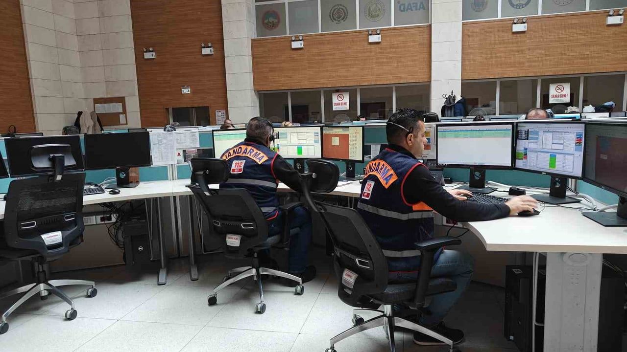 Kayseri 112 Acil Çağrı Merkezi 2025'te 1 milyon 500 bin çağrıya cevap verdi