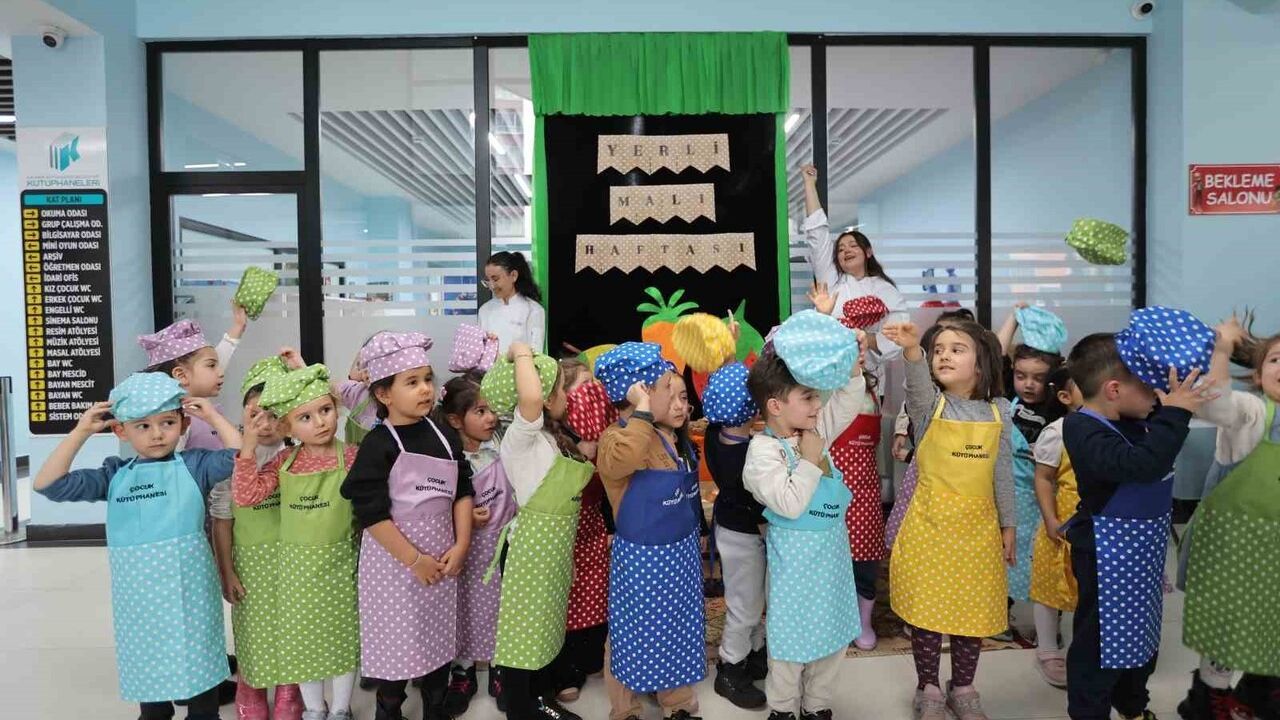 Kayseri Büyükşehir'den 'Minik Şefler Mutfakta' — 20 Çocuğa Pasta Workshopu