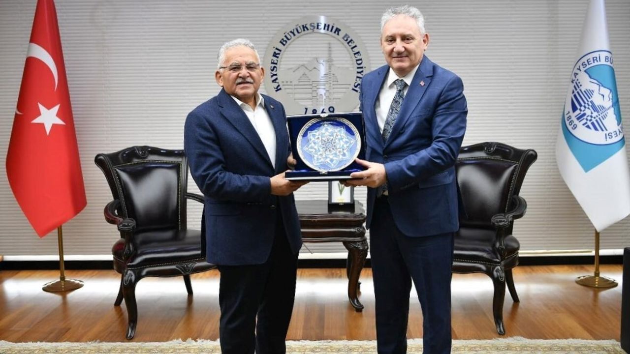 Kayseri'de Tarım İşbirliği: Büyükkılıç, Genel Müdür Osman Yıldız'ı Ağırladı