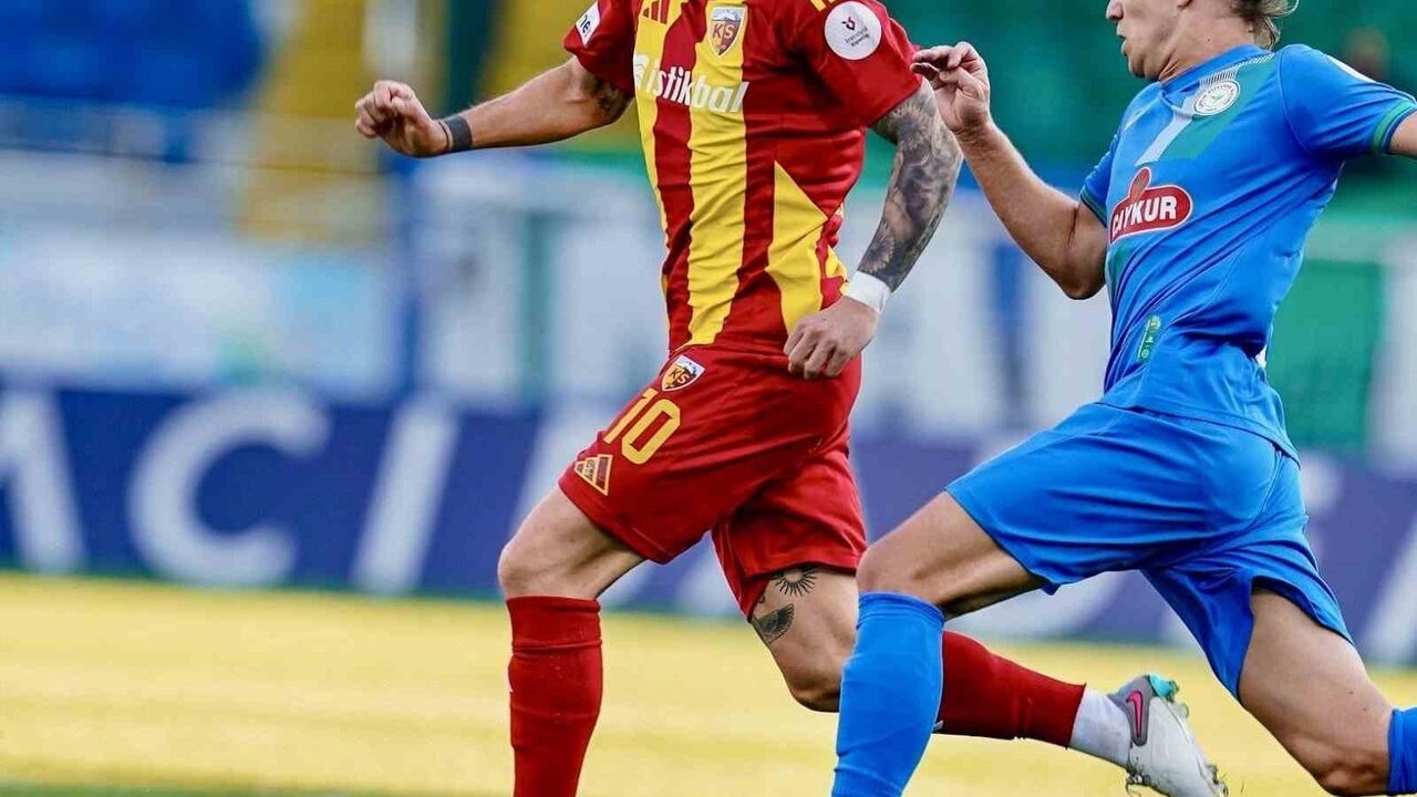 Kayserispor ilk kez gole kapandı: Rizespor'u 1-0 mağlup etti