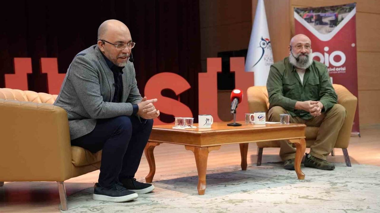 KBÜ'de 'Yeni Medya' Söyleşisi: Ömer Özkök ve Hikmet Genç Öğrencilerle Buluştu