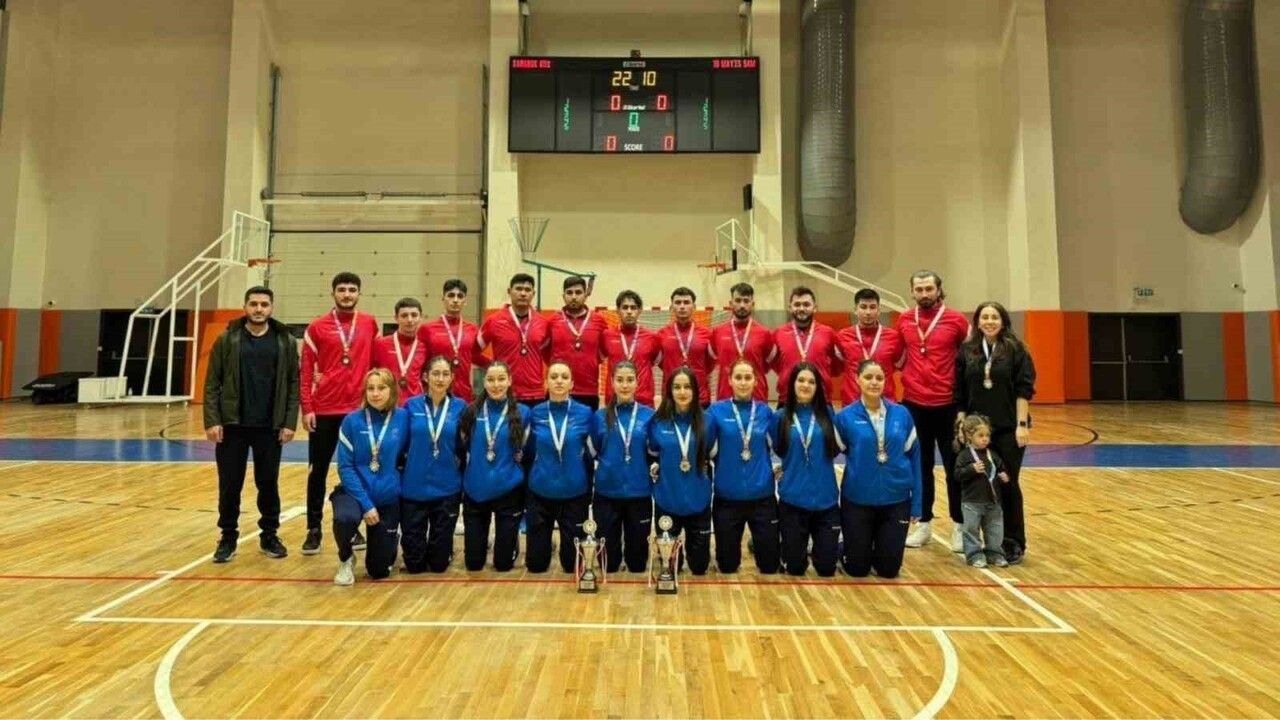 KBÜ Voleybol Takımları Bölge Şampiyonasında Çifte Madalya